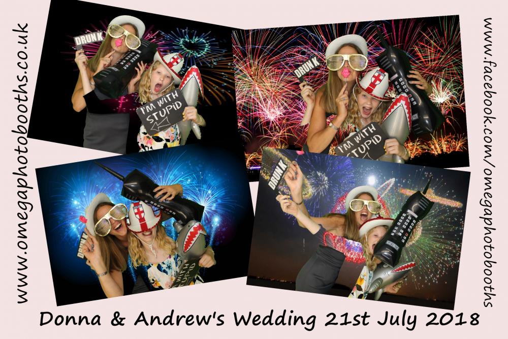 Donna & Andrew's Wedding | View more photos from the event at gallery.omegaphotobooths.co.uk/u/Omega-Photobooths/Donna-Andrews-Wedding